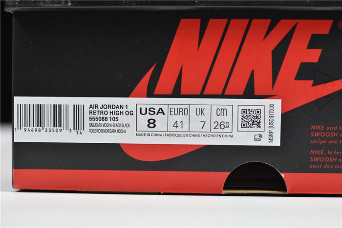 AIR Jordan 1 Retro High Dark Mocha 555088-105