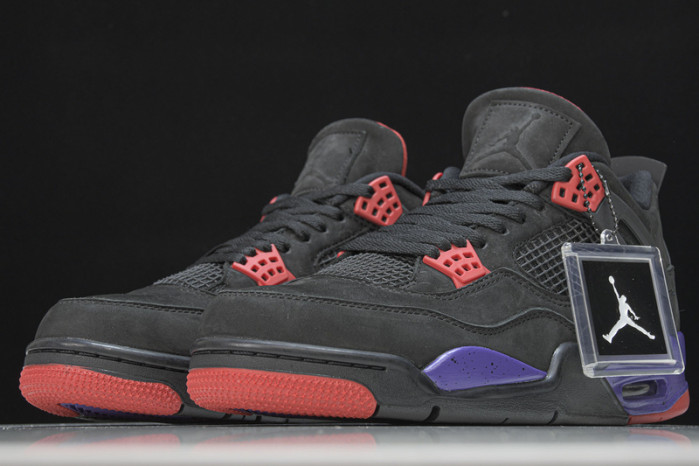 Jordan 4 Retro NRG Raptors court purple red AQ3816-065