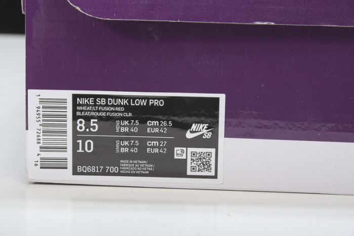 Nike SB Dunk Low Reverse Papa Bear BQ6817-700