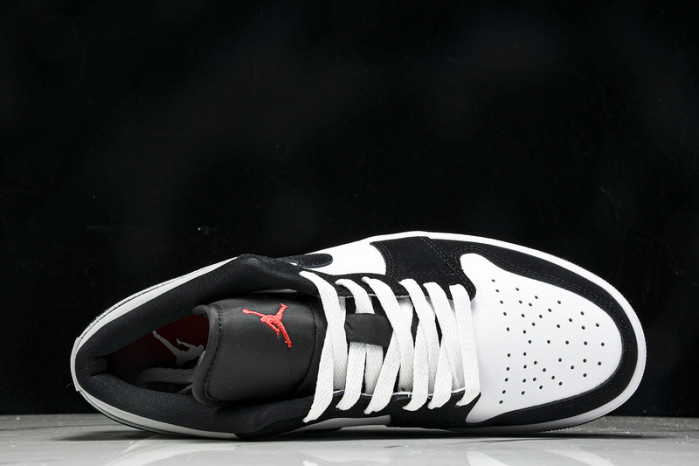 Air Jordan 1 Low SE White Fire Red Black Matte Silver HF3148-106