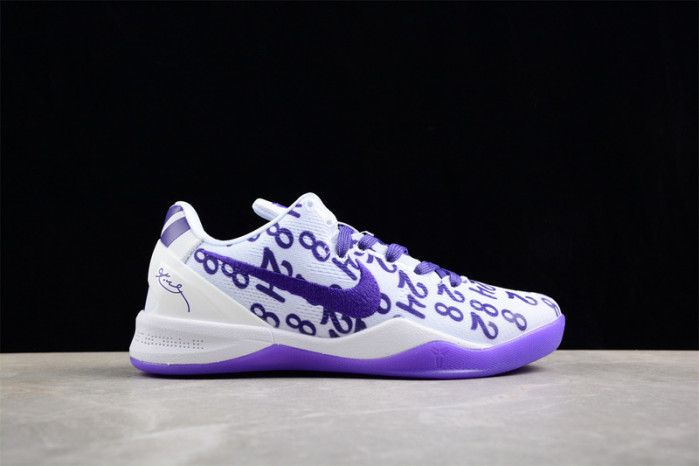 KOBE 8 PROTRO WHITE/PURPLE FQ3549-100