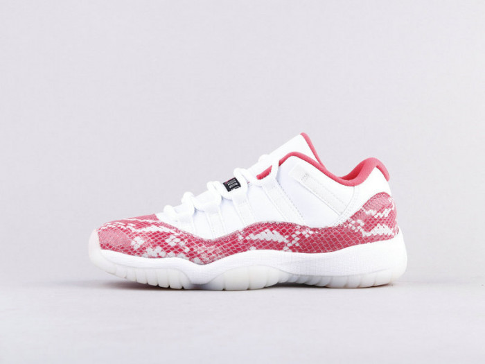 Air Jordan 11 Retro Low "Pink Snakeskin"  AH7860 106