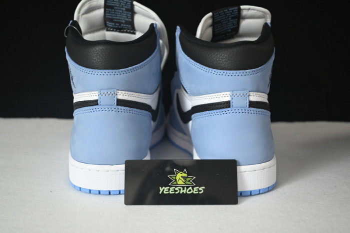AIR Jordan 1 Retro High White University Blue Black 555088-134