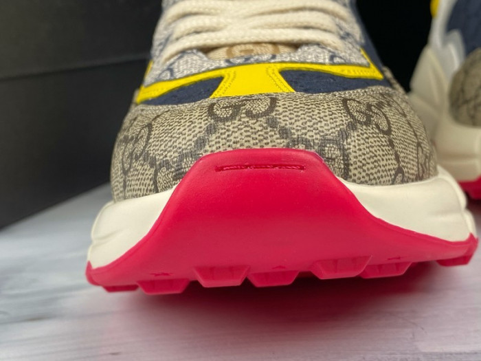 GUCC Rhyton Vintage Trainer Sneaker 619891 99WF0 4370