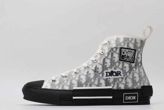 D10R B23 Oblique High Top Sneaker
