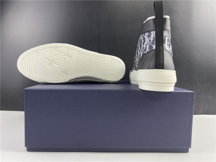 D10R B23 Oblique High Top Sneaker