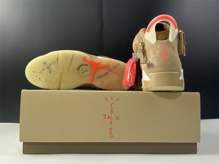 Travis Scott x Air Jordan 6 “British Khaki” DH0690-200