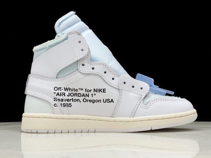 Air Jordan 1 Retro High OF White  AQ0818-100
