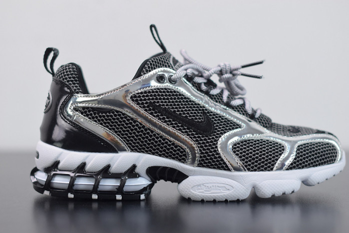 Nike Air Zoom Spiridon Cage 2 Stussy Pure Platinum CU1854 001