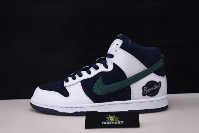 NIKE DUNK HIGH SPORTS SPECIALTIES WHITE NAVY DH0953 400