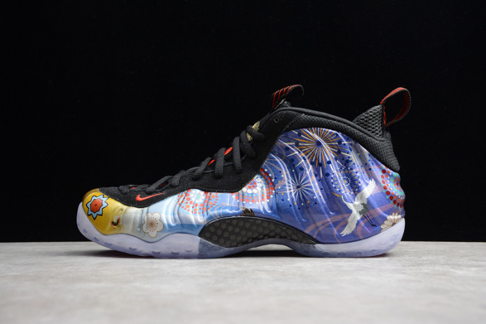NIKE AIR FOAMPOSITE ONE LNY QS "LUNAR NEW YEAR 2018" AO7541-006